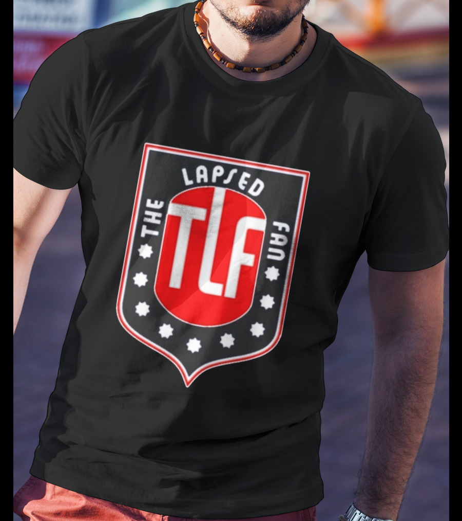 The Lapsed Fan TLF Wrestling Sports Shield T-Shirt
