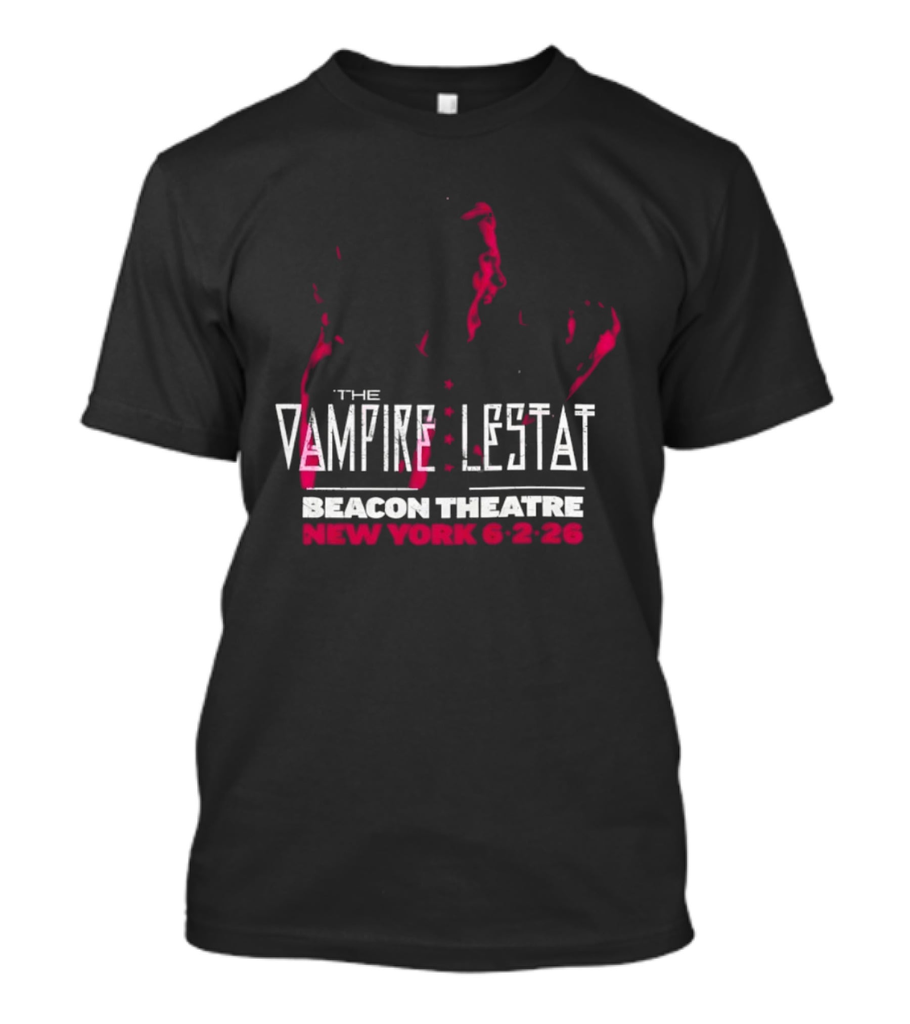The Vampire Lestat Beacon Theatre New York 6 2 26 T-Shirt