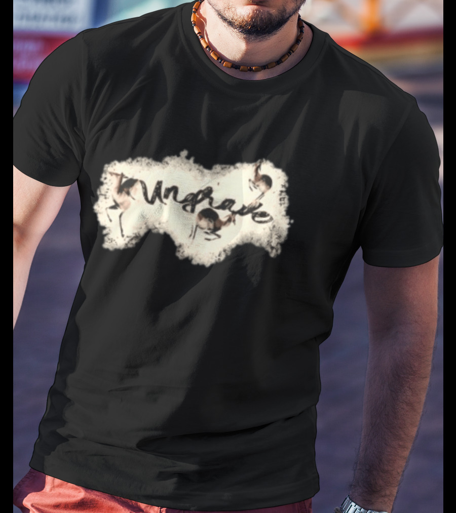 Ungrave Brown Shadow Deer Ungrave T-Shirt