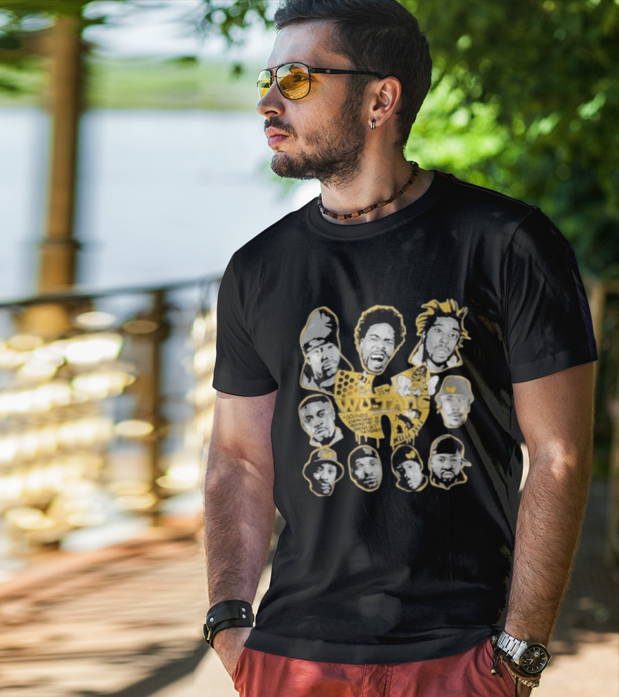 Wu Tang Clan The Final Chamber Tour 2026 Iconic Members Collage 36th Chamber T-Shirt
