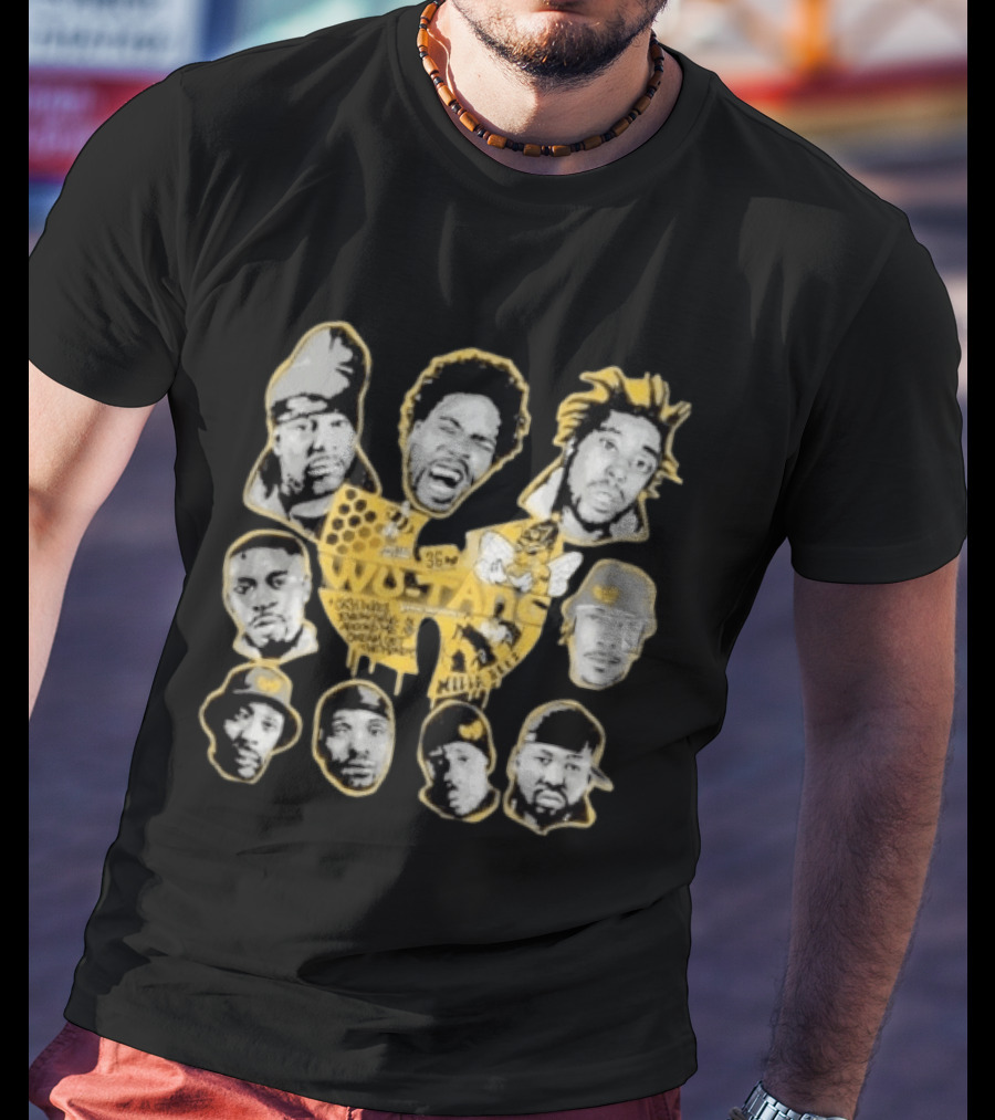 Wu Tang Clan The Final Chamber Tour 2026 Iconic Members Collage 36th Chamber T-Shirt