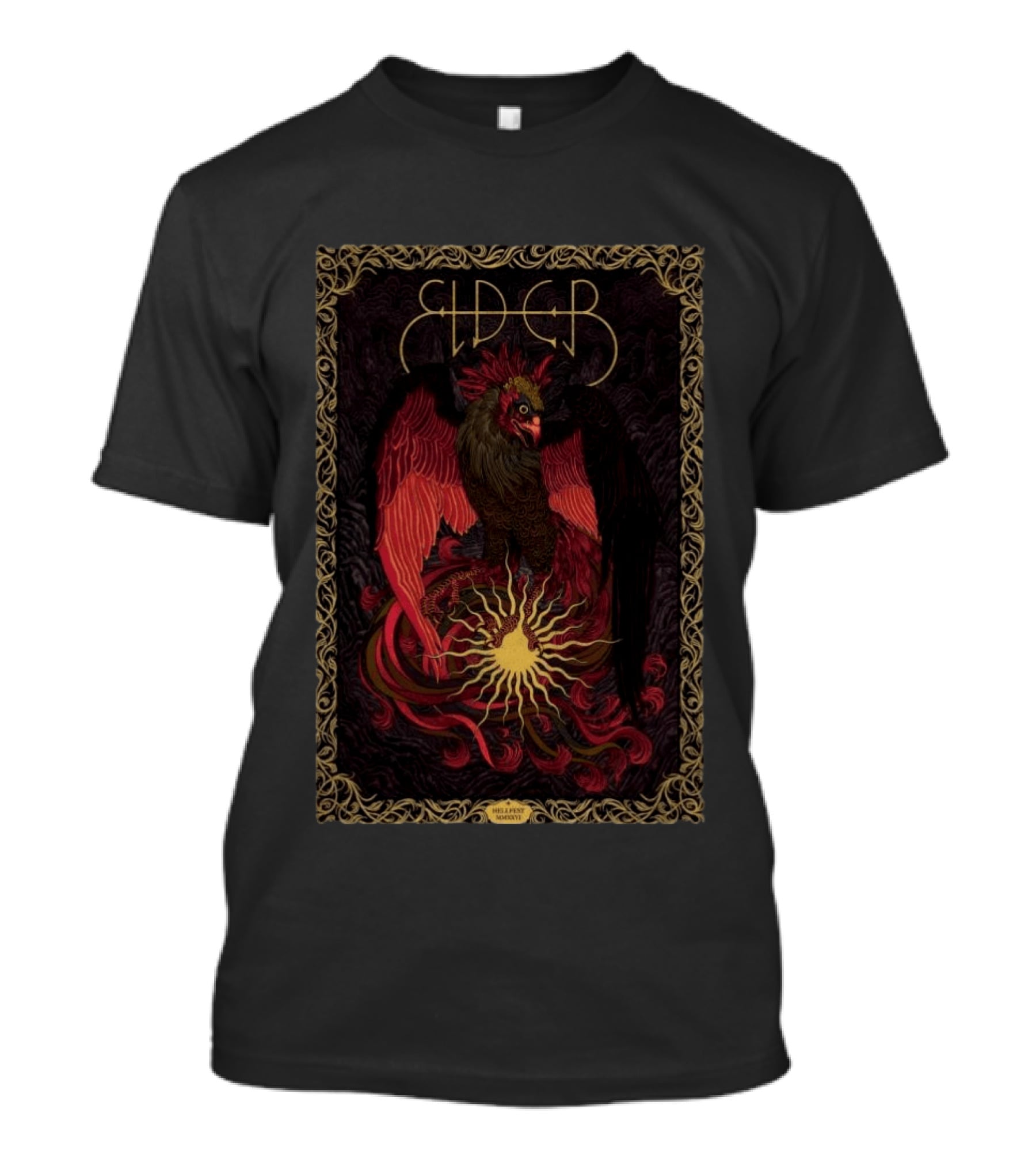 Elder Hellfest June 18 21 2026 Clisson France Phoenix T-Shirt