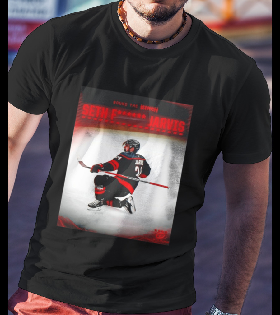 Sound The Siren Seth Jarvis Carolina Hurricanes T-Shirt
