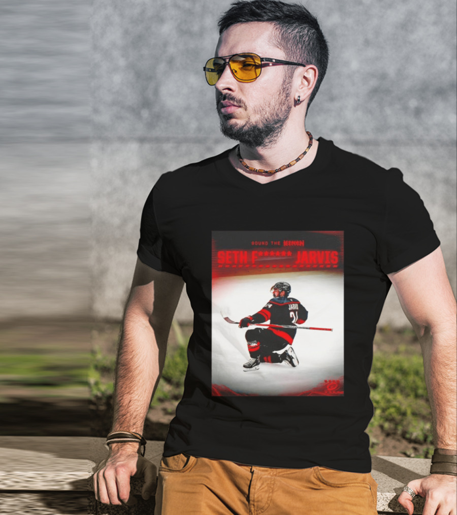 Sound The Siren Seth Jarvis Carolina Hurricanes T-Shirt