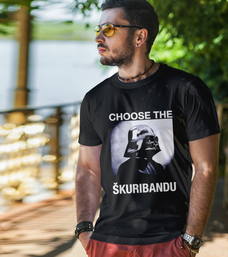 Darth Vader Star Wars Choose The Škuribandu T-Shirt