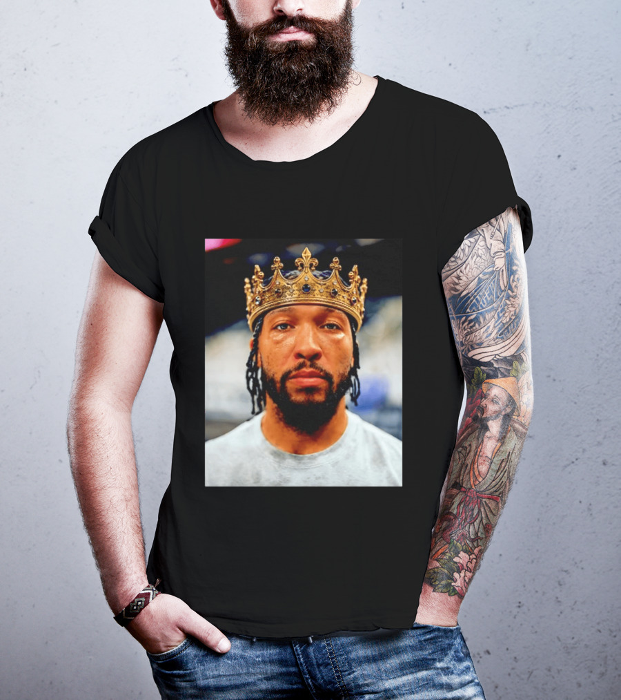 Jalen Brunson King New York Knicks Crown T-Shirt