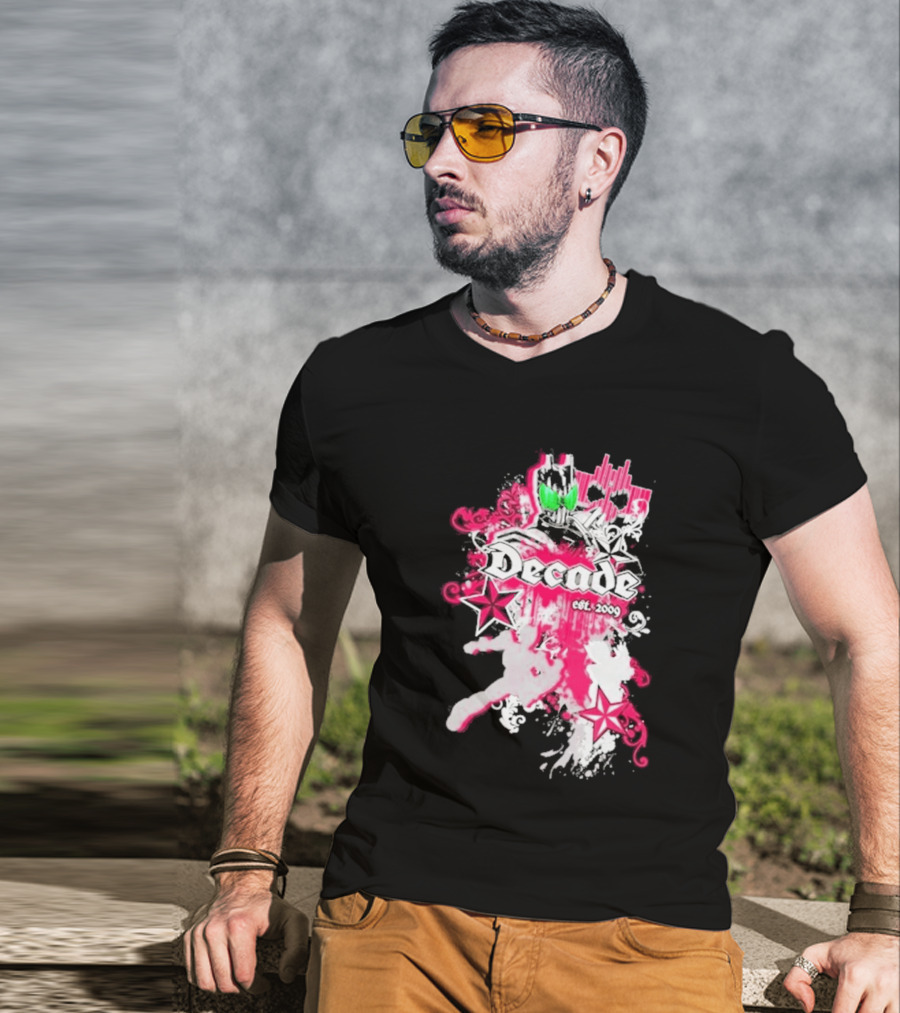 Kamen Rider Decade Est 2009 Heroic Starburst Adventure T-Shirt