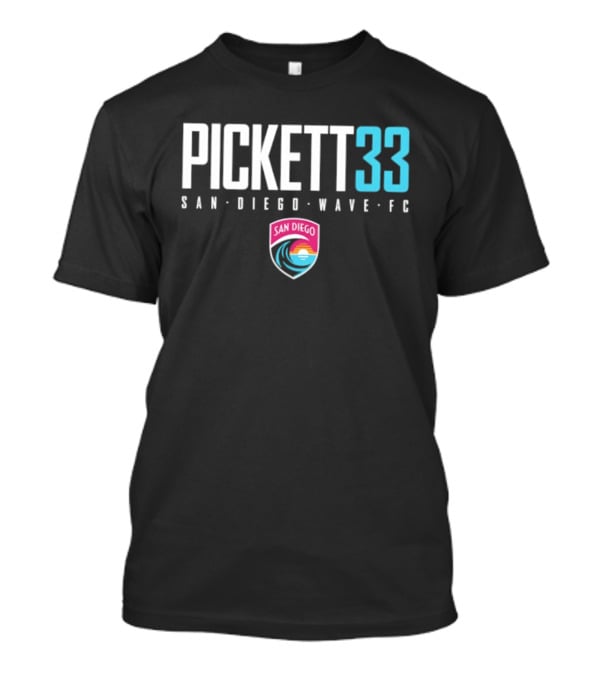 Kiki Pickett 33 San Diego Wave FC T-Shirt