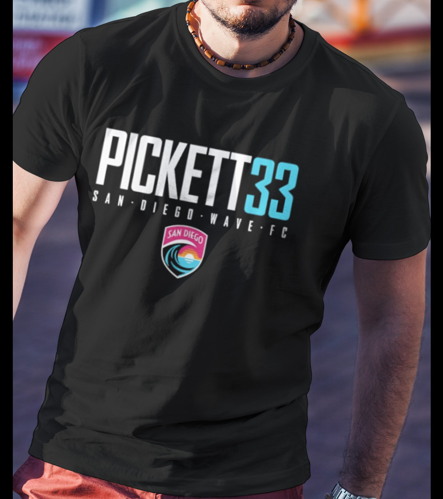 Kiki Pickett 33 San Diego Wave FC T-Shirt