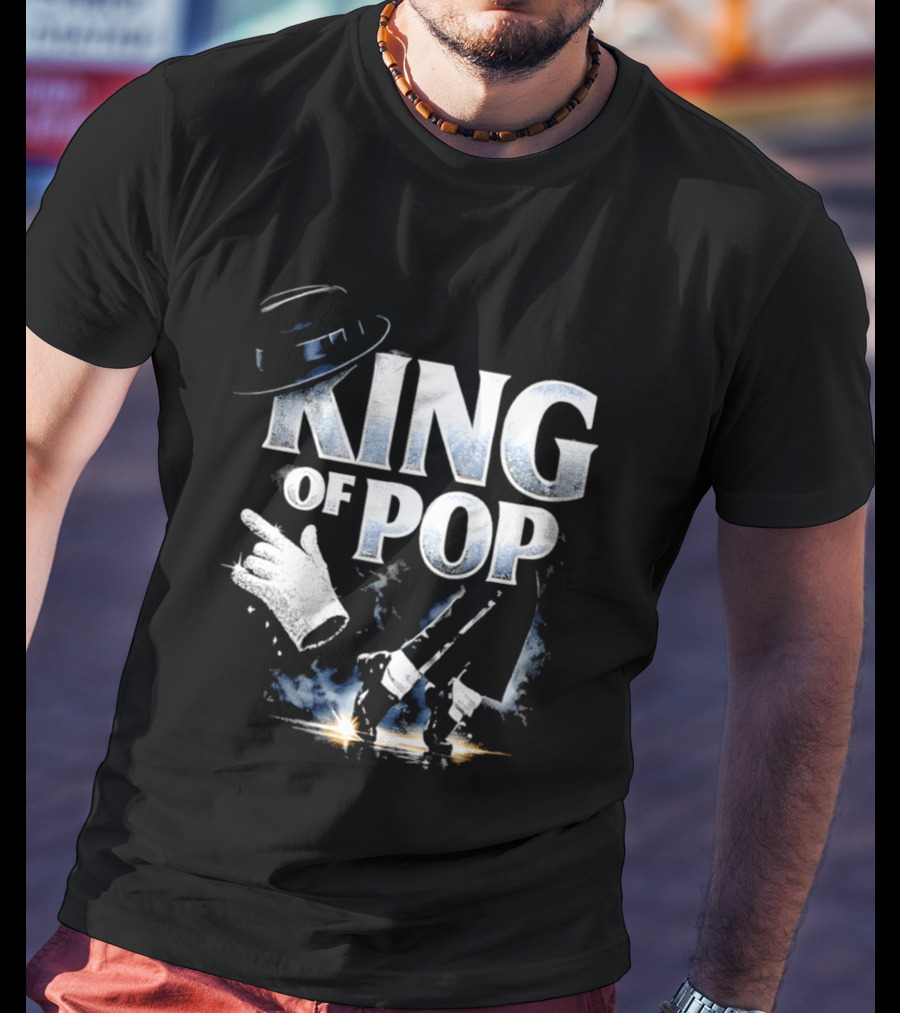 King Of Pop Iconic Hat And Glove T-Shirt