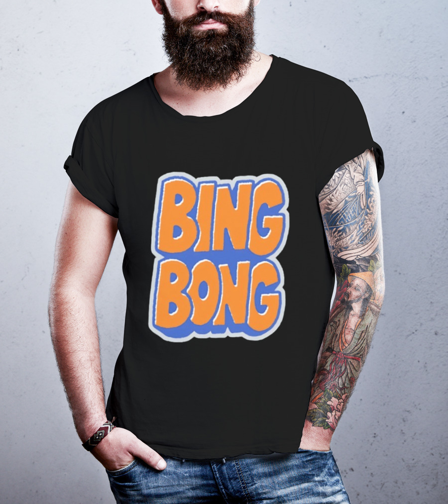New York Knicks Basketball BING BONG Phrase T-Shirt