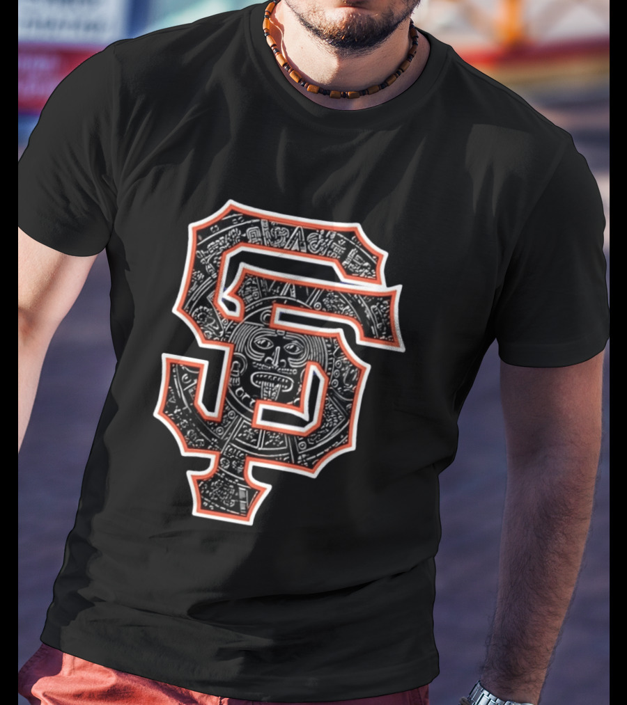 San Francisco SF Aztec Calendar T-Shirt