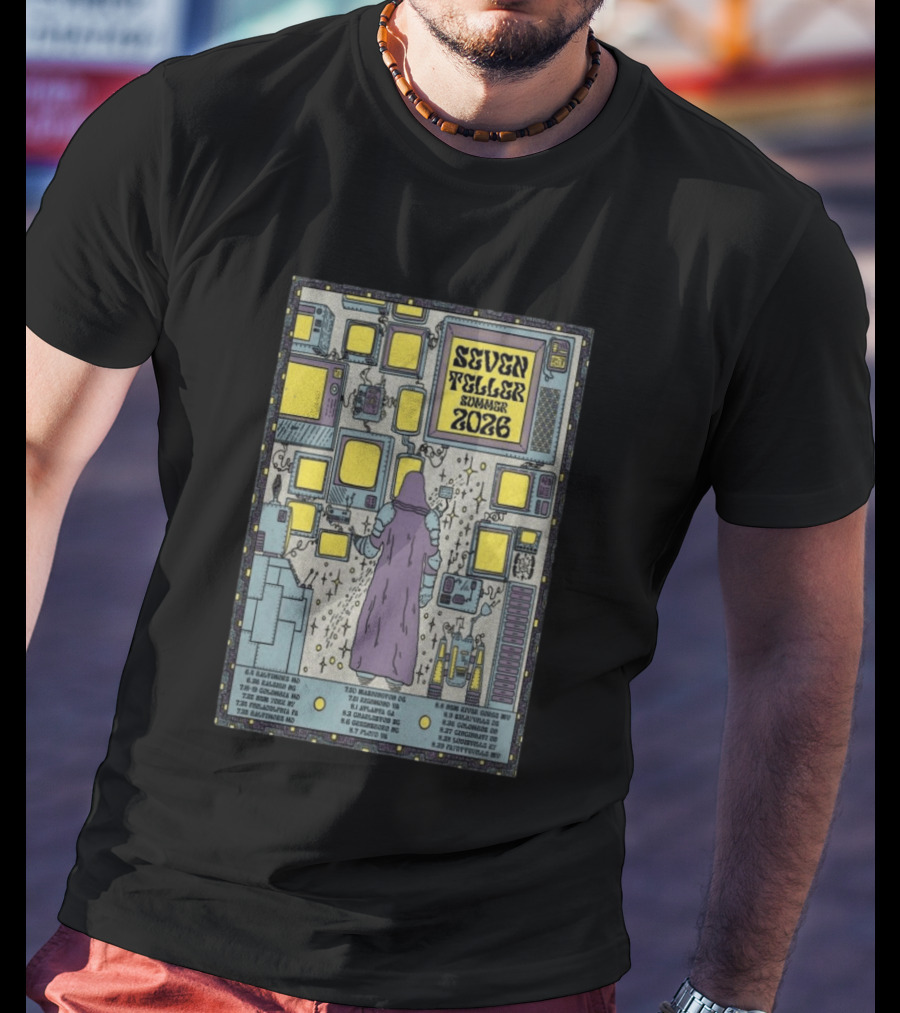Seven Teller Summer 2026 Baltimore MD Tour June 4 T-Shirt