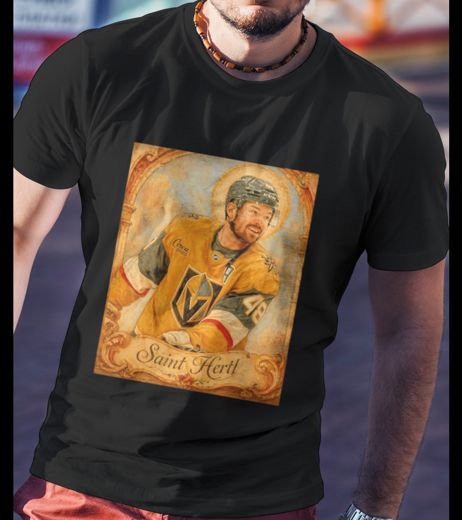Tomas Hertl Vegas Golden Knights Saint Hertl NHL Circa Sports T-Shirt