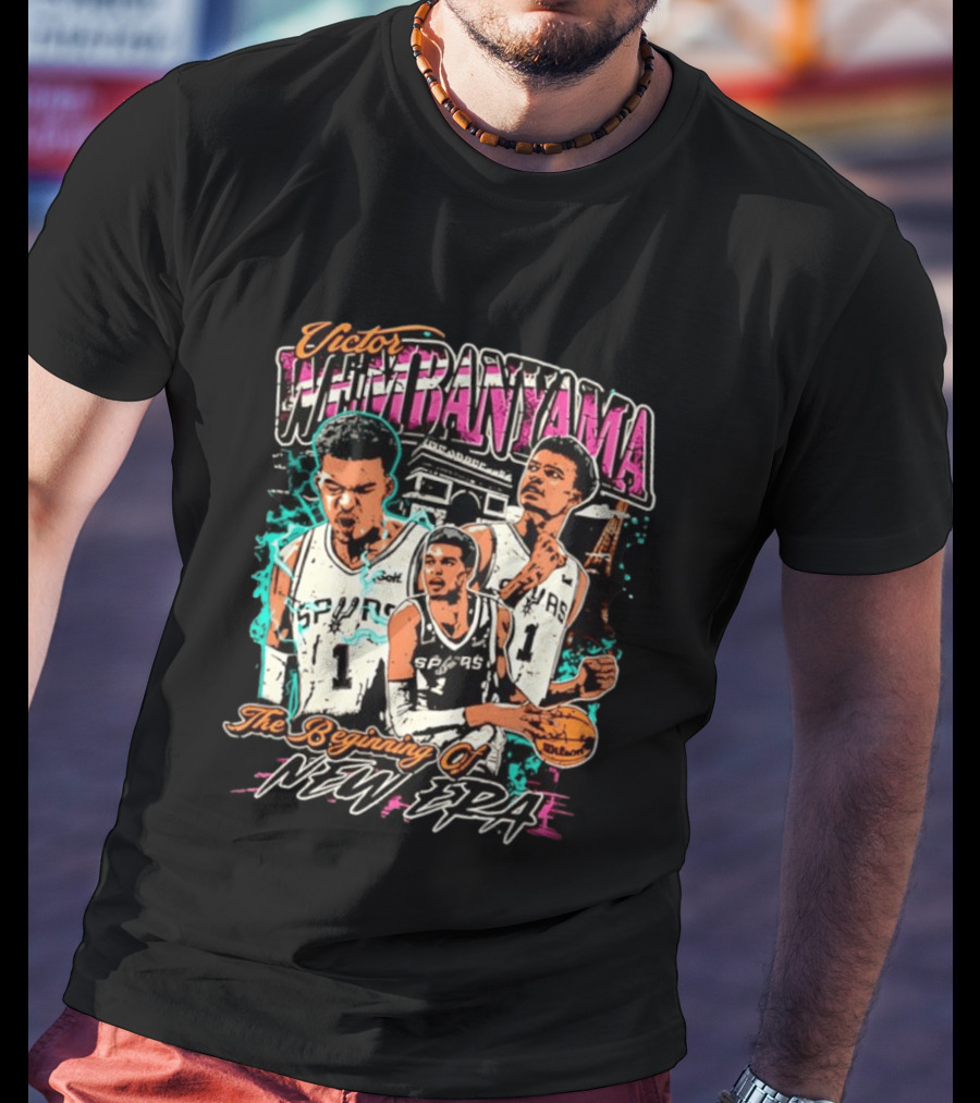 Victor Wembanyama San Antonio Spurs The Beginning Of New Era T-Shirt