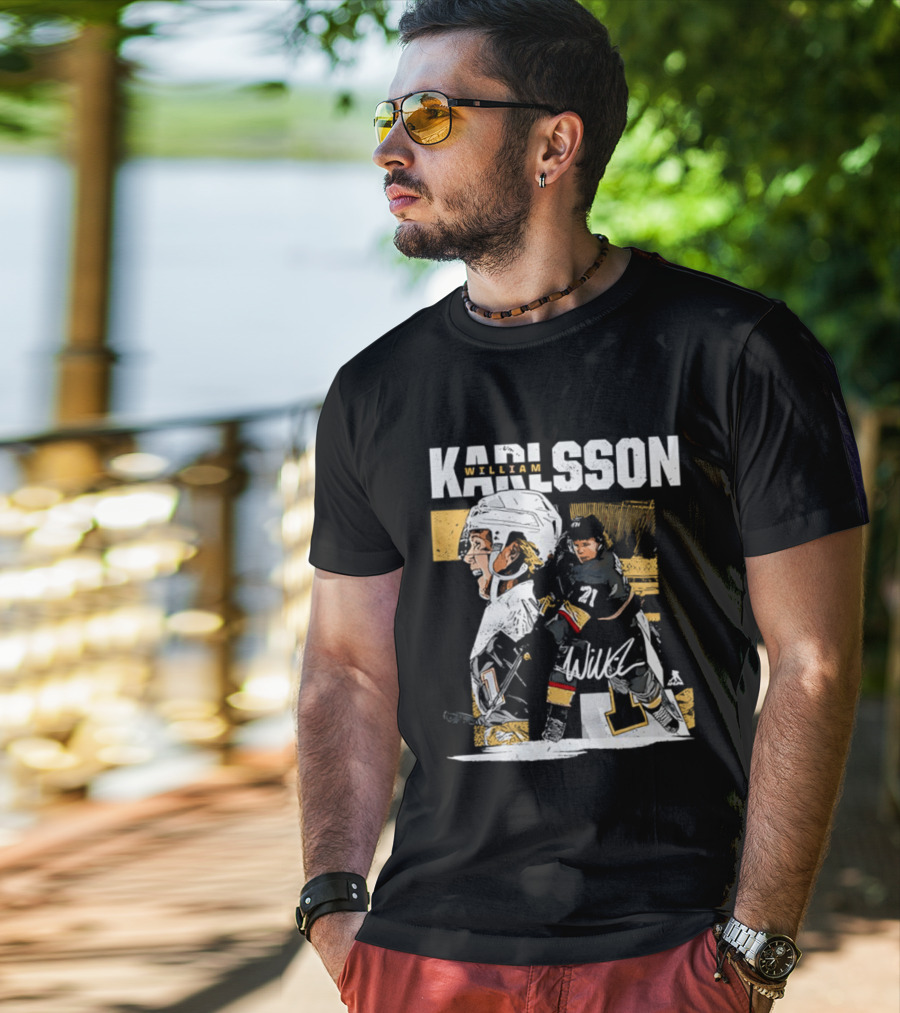 William Karlsson 71 Vegas Golden Knights NHL Player T-Shirt