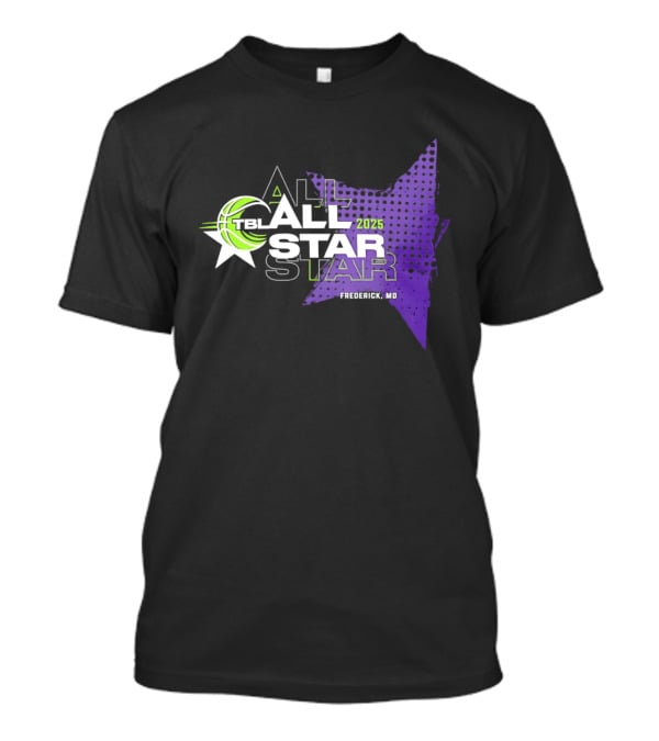 2025 TBL All Star Frederick MD T-Shirt