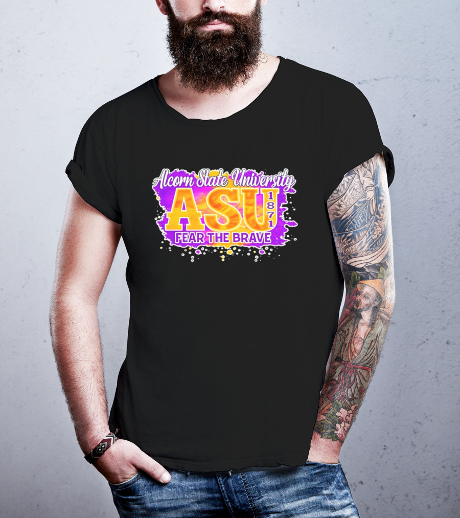 Alcorn State University ASU 1871 Fear The Brave T-Shirt