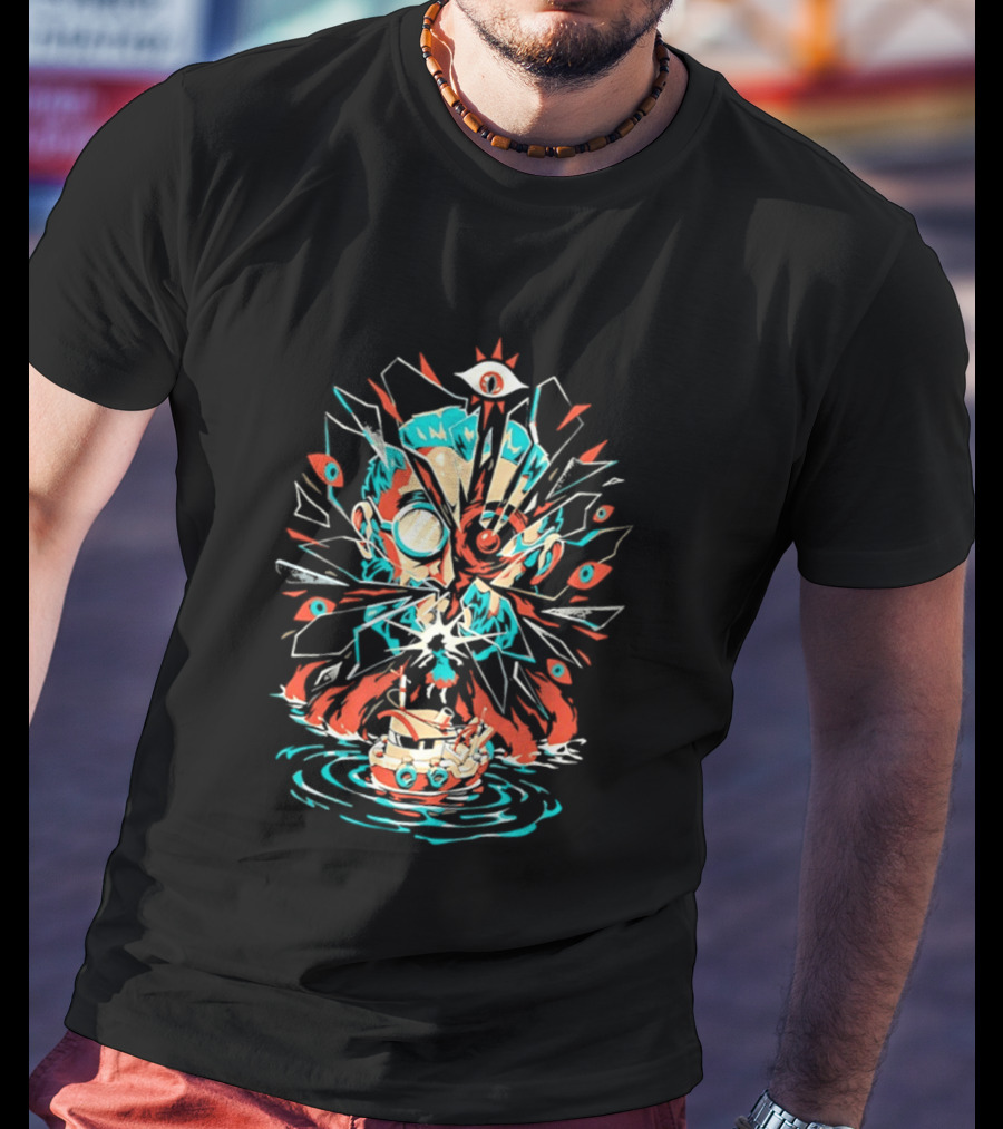 Gronkowski Brady Tampa Bay Buccaneers Lovecraft Cthulhu Surrealist T-Shirt