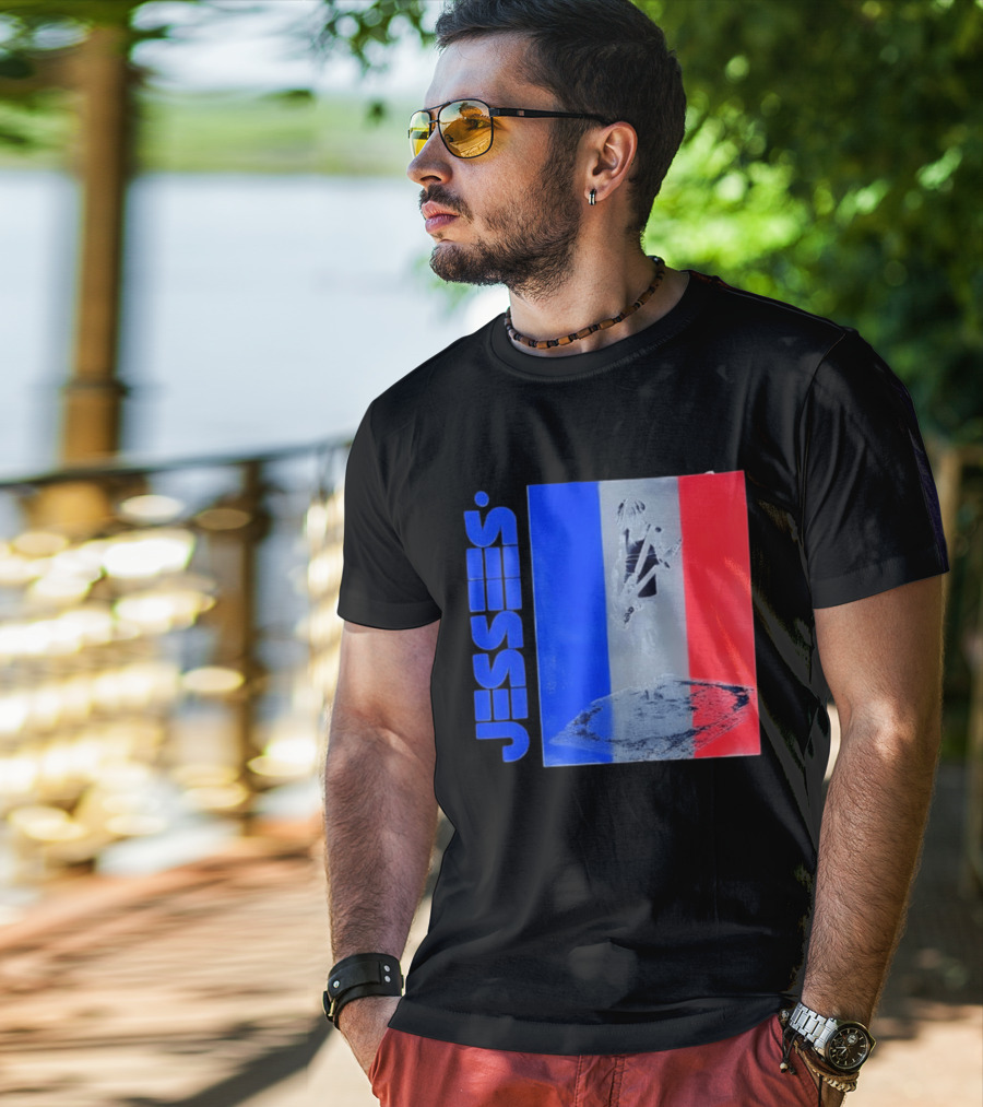 Jesse Smith Kenji Furuya Tricolor Bassist T-Shirt