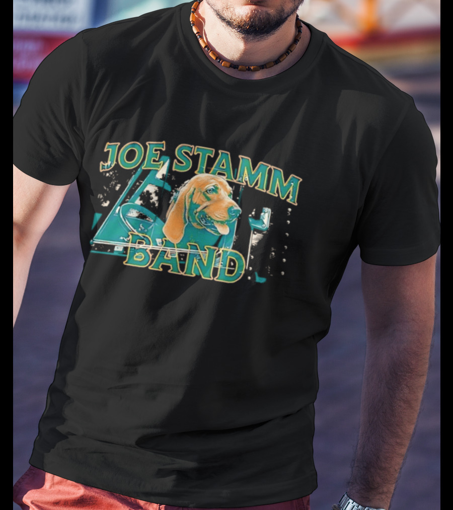 Joe Stamm Band Hound Dog Truck Music Country Folk Americana Concert T-Shirt