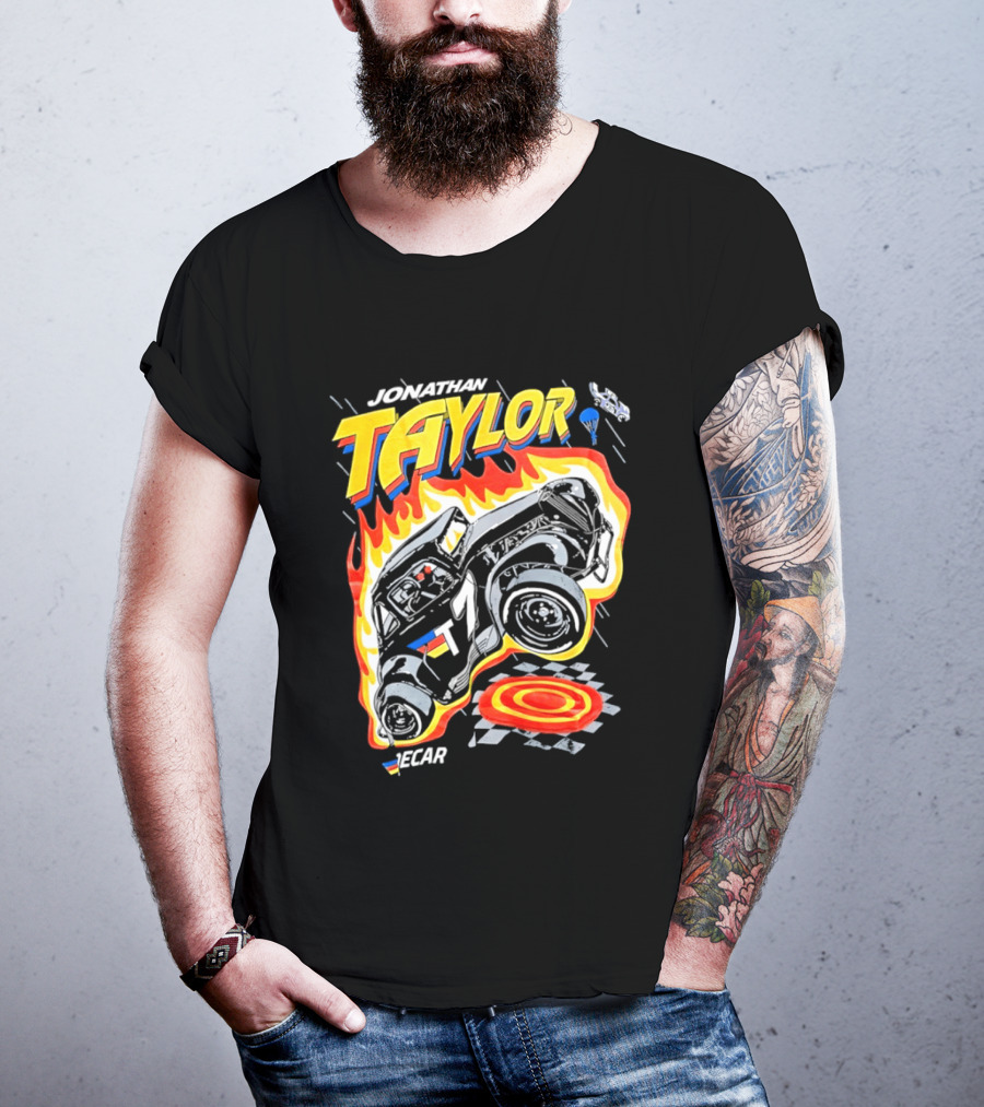 Jonathan Taylor Racecar Indianapolis T7 JECAR T-Shirt