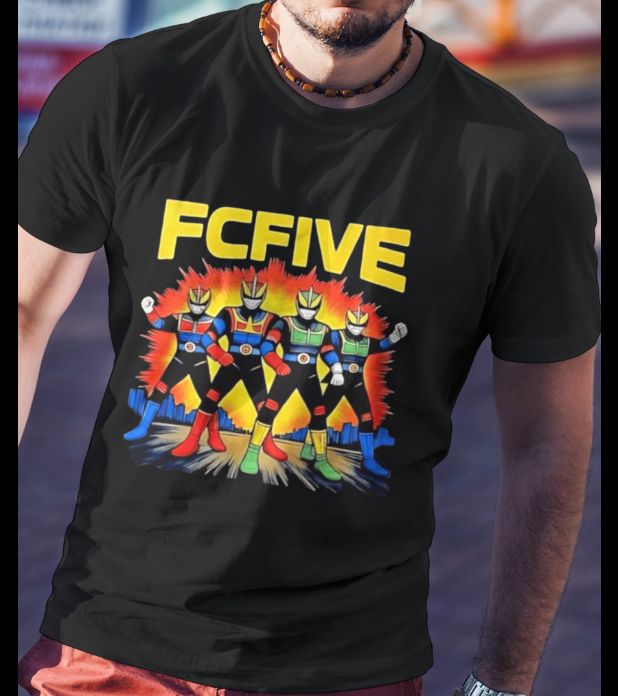 FCFIVE Kamen Rider Fourze Inspired Collaboration T-Shirt