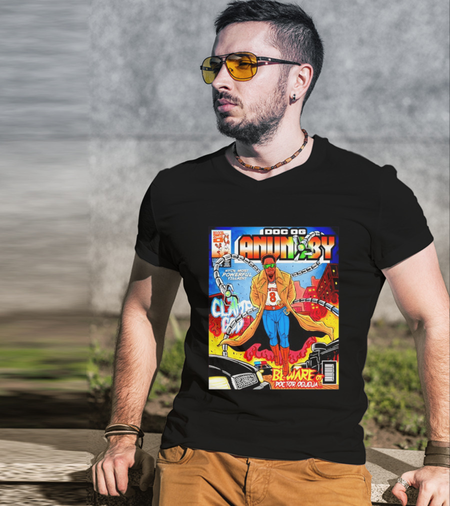 Doc OG Anunoby NYC's Most Powerful Villain Beware Of Doctor Ogugua Clamp God T-Shirt