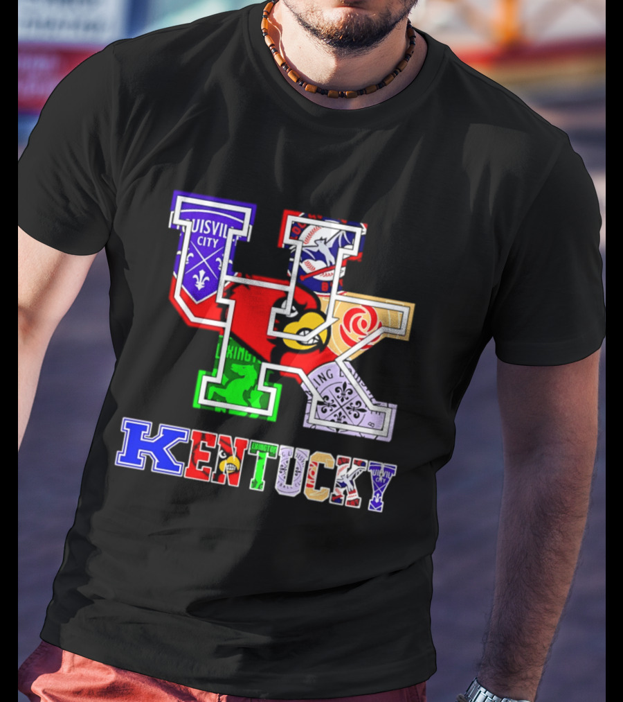 KY Wildcats Cardinals Louisville City Racing Lexington Kentucky T-Shirt
