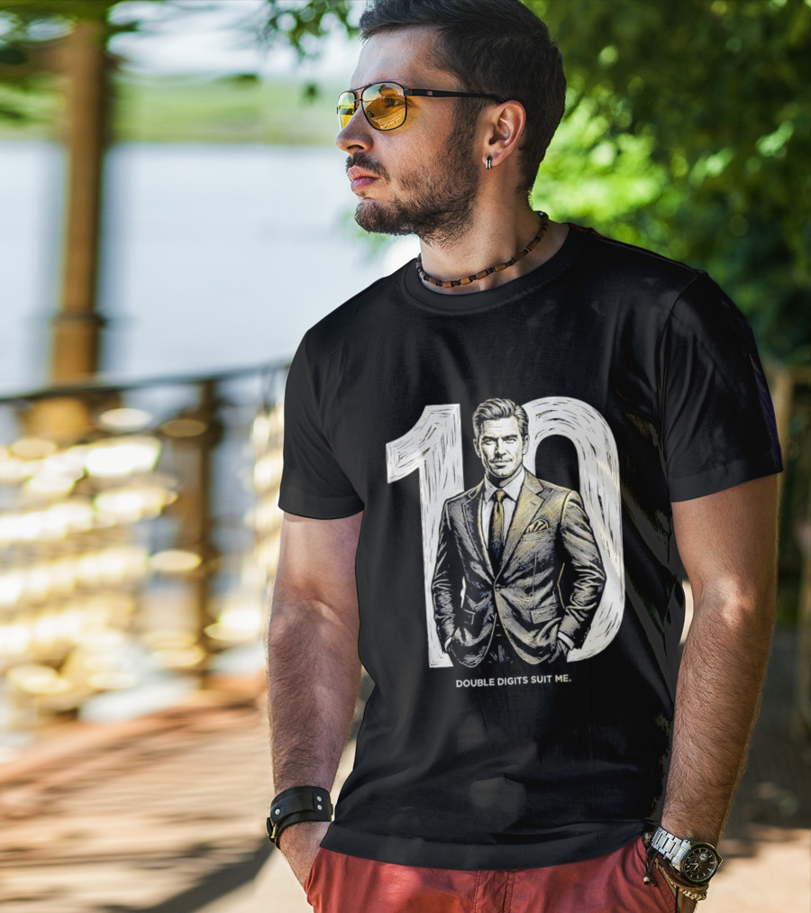 Pierce Brosnan 10 Double Digits Suit Me Timeless T-Shirt