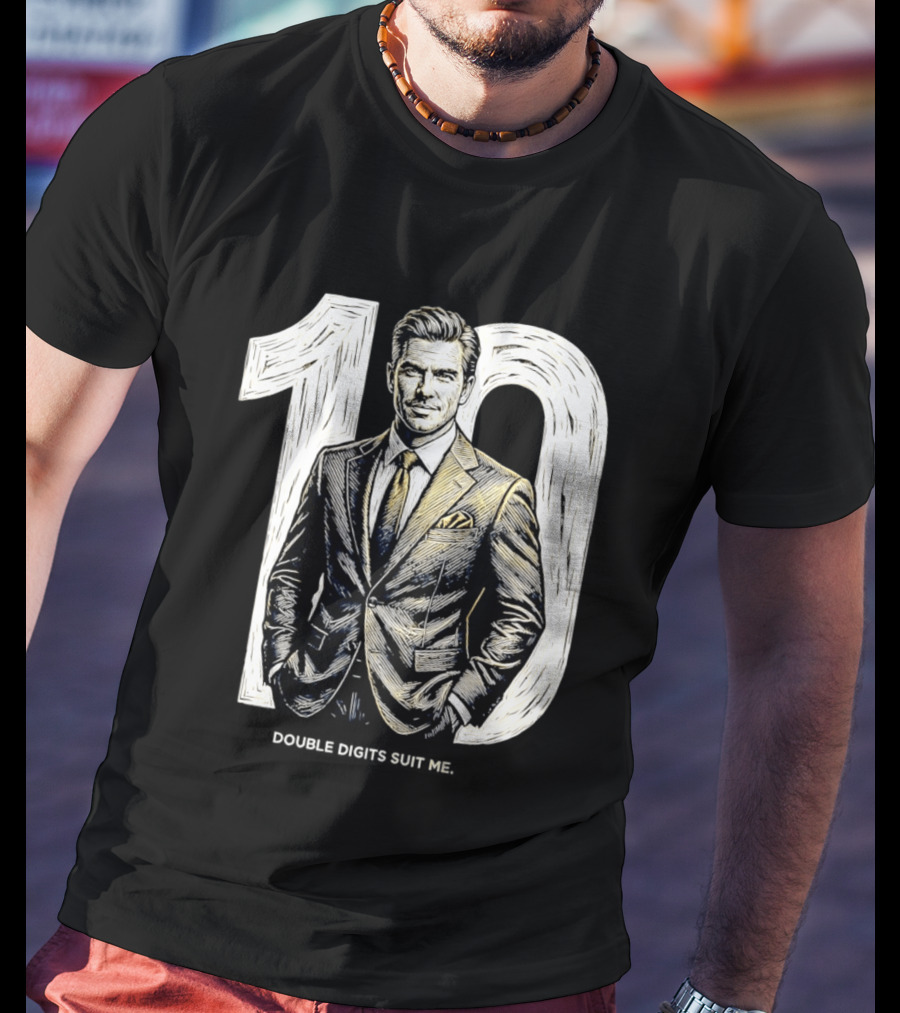 Pierce Brosnan 10 Double Digits Suit Me Timeless T-Shirt