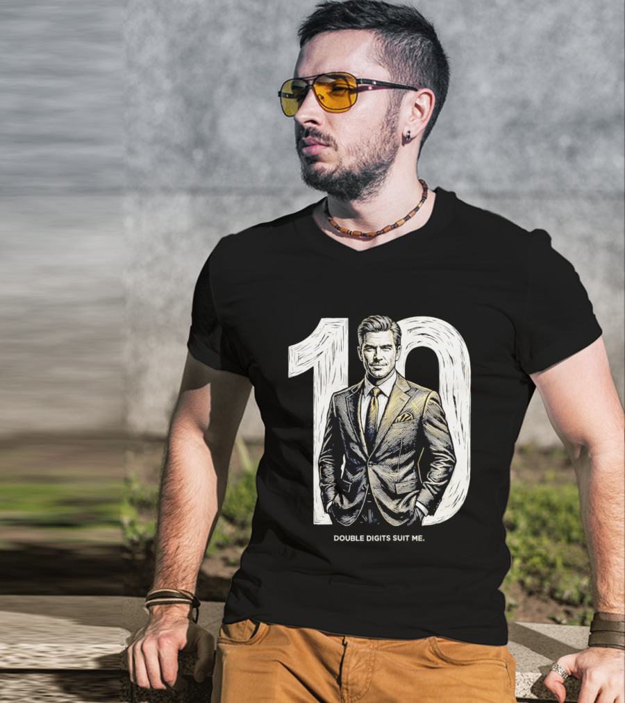 Pierce Brosnan 10 Double Digits Suit Me Timeless T-Shirt