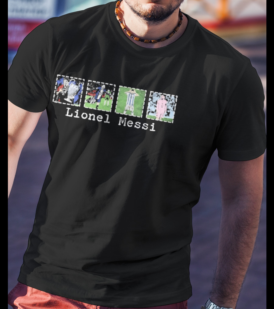 Lionel Messi Argentina National Team Inter Miami CF Soccer Moments T-Shirt