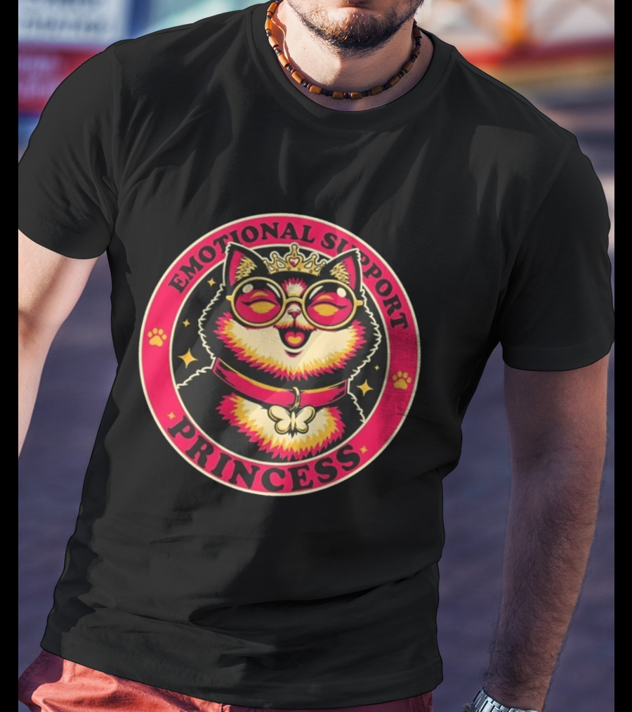 Dungeon Crawler Carl Emotional Support Princess Donut Cat T-Shirt
