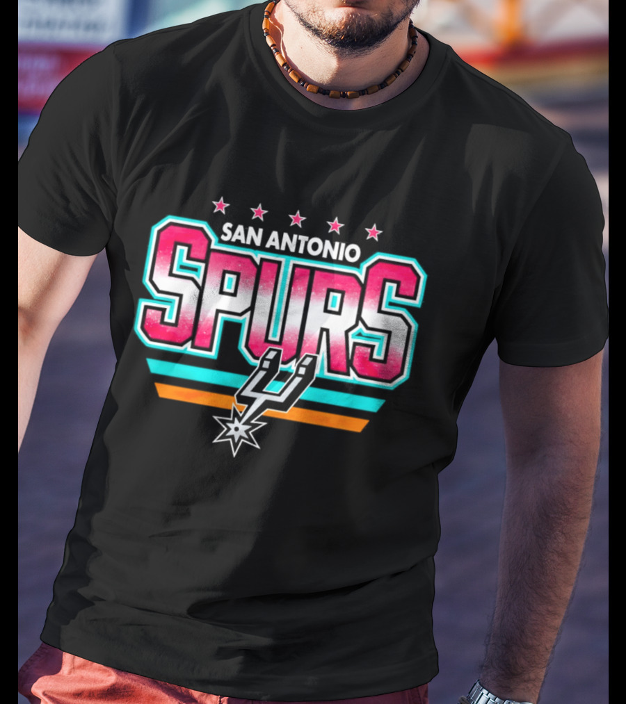 San Antonio Spurs NBA Basketball Team T-Shirt