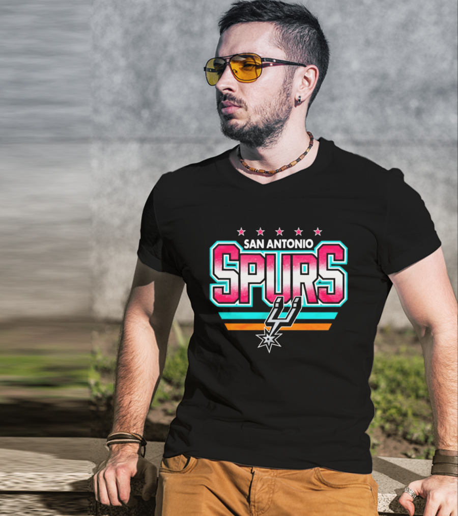 San Antonio Spurs NBA Basketball Team T-Shirt
