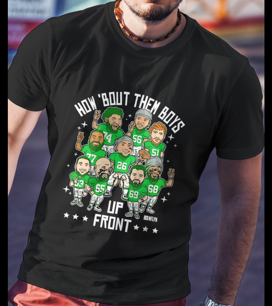 How 'Bout Them Boys 26 Up Front 74 56 51 77 65 69 68 T-Shirt