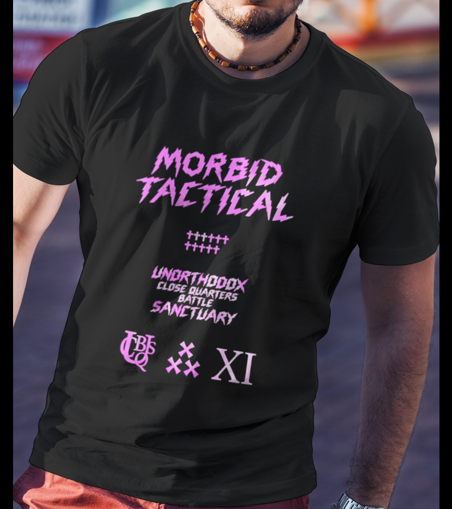 Morbid Tactical Unorthodox Close Quarters Battle Sanctuary UCBS XI T-Shirt