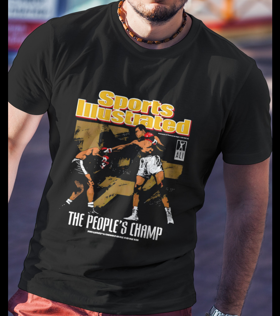 Sports Illustrated Muhammad Ali The People's Champ Boxing T-Shirt