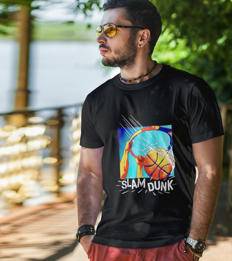 Slam Dunk Basketball Children's Place Hoop Action Kids T-Shirt
