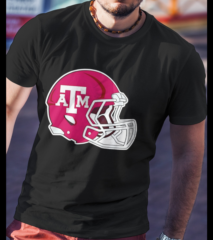 Texas A&M Aggies Football Helmet Fan Gear T-Shirt