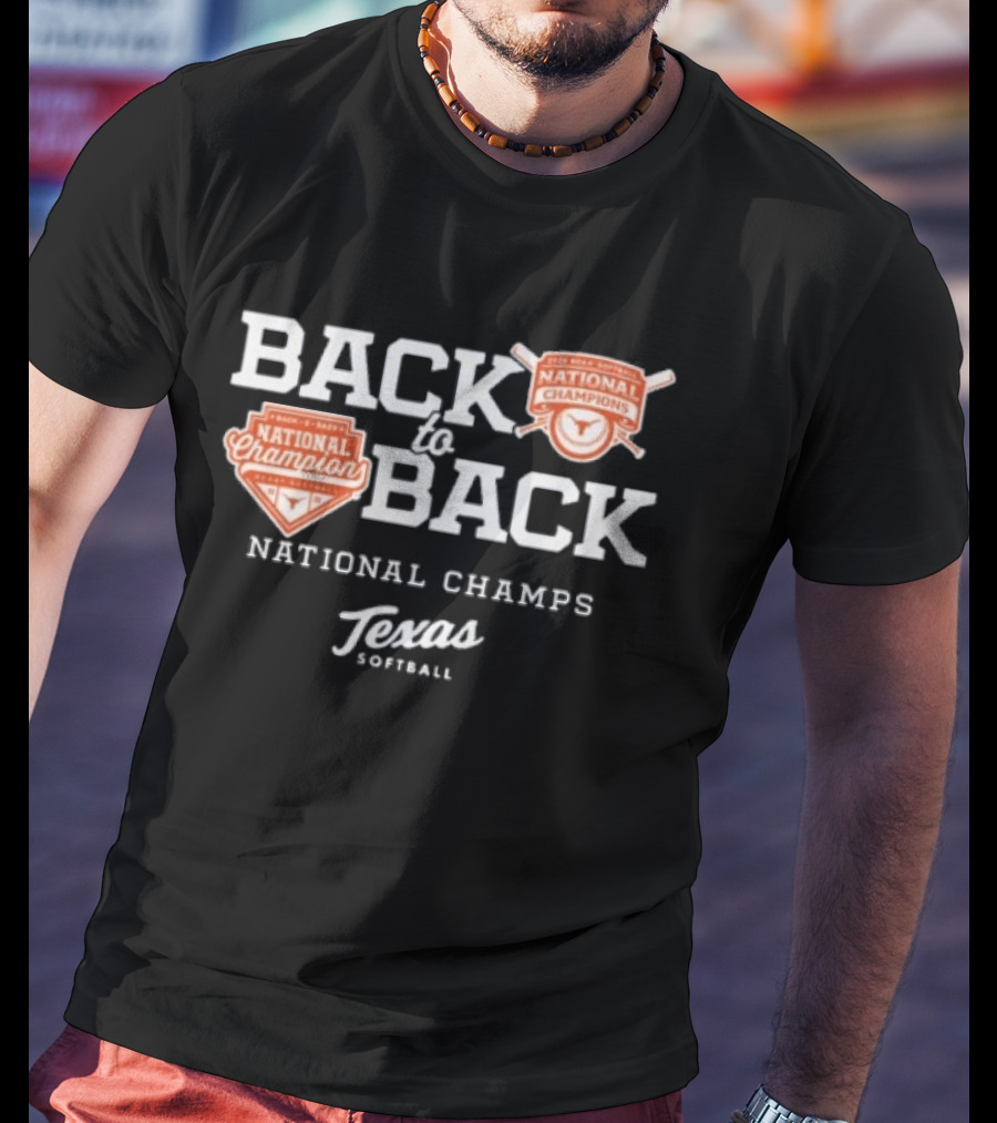 Back To Back National Champs Texas Football 2026 T-Shirt