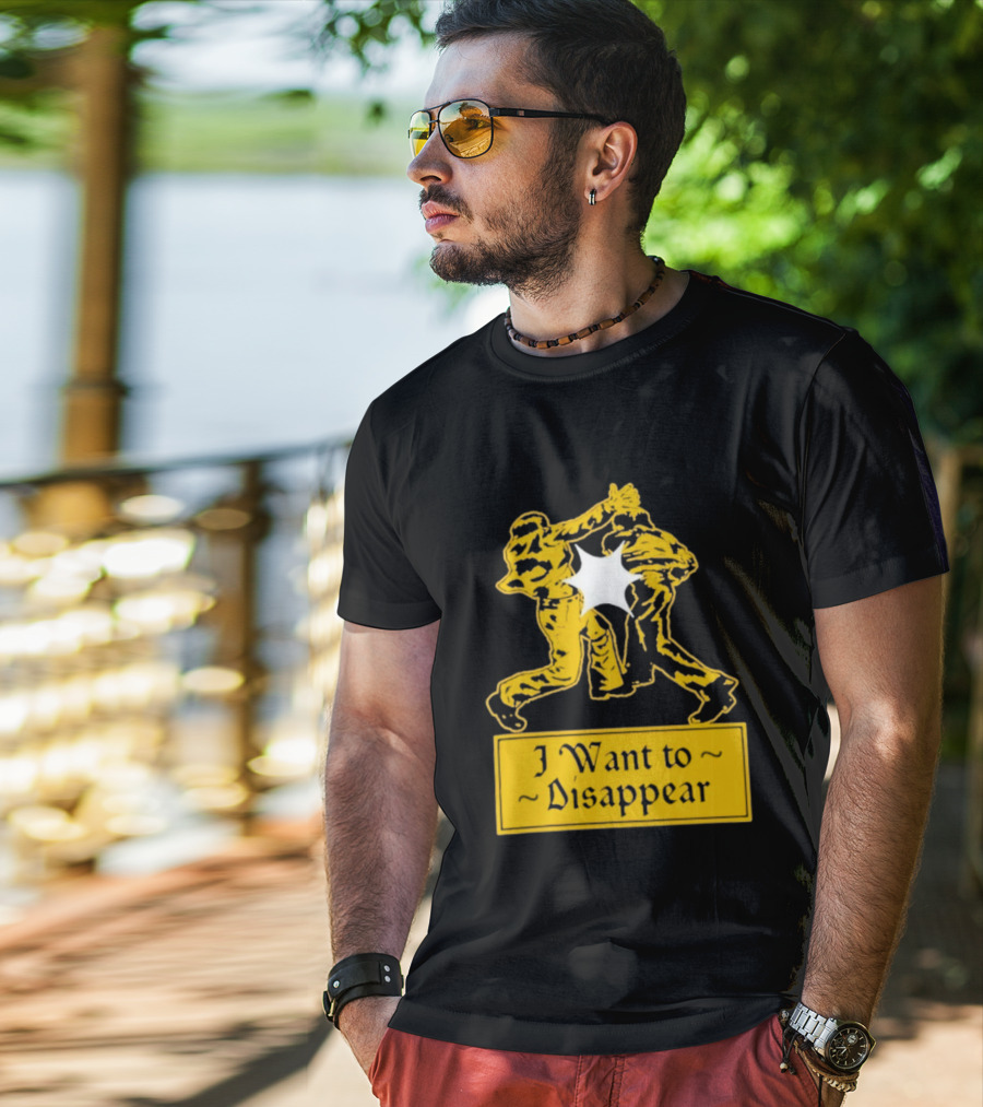 I Want To Disappear The Smiths Fighting Men Music Album T-Shirt