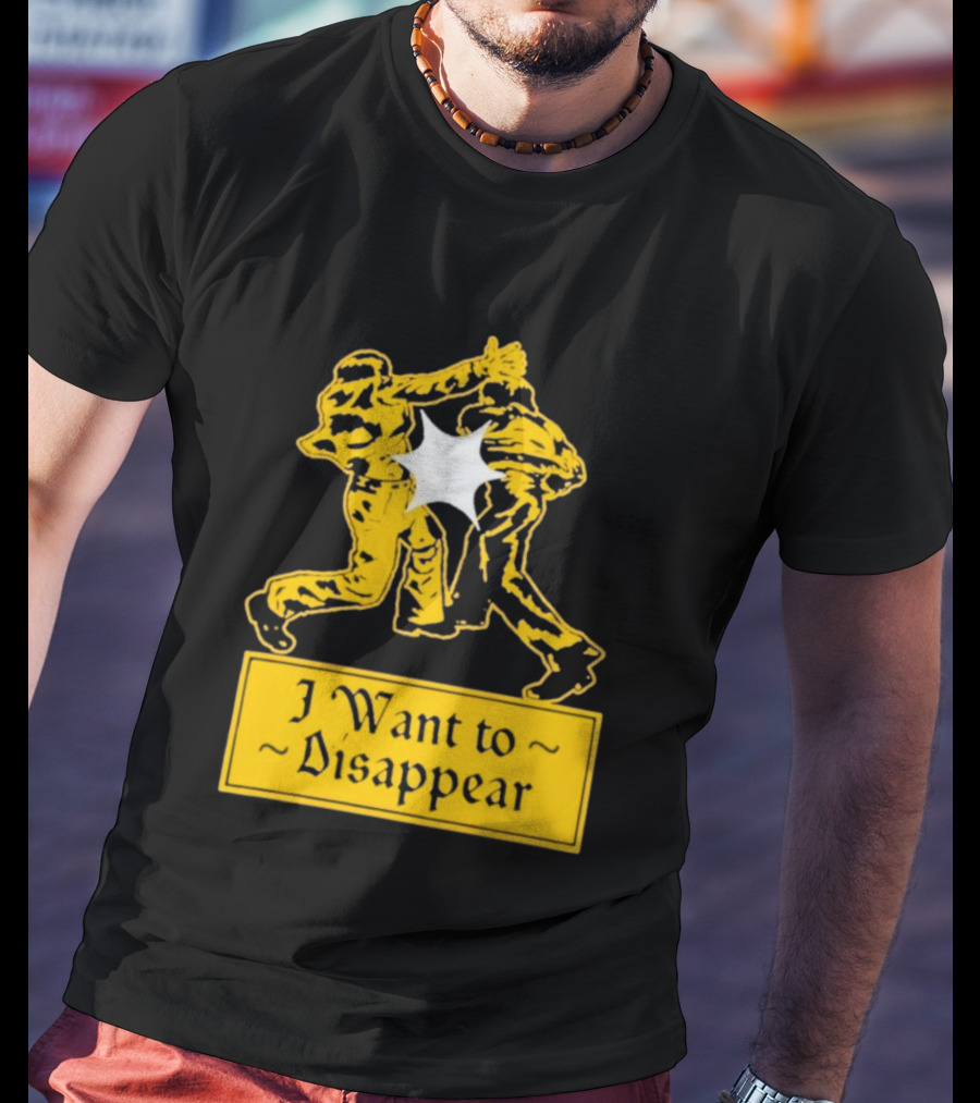 I Want To Disappear The Smiths Fighting Men Music Album T-Shirt