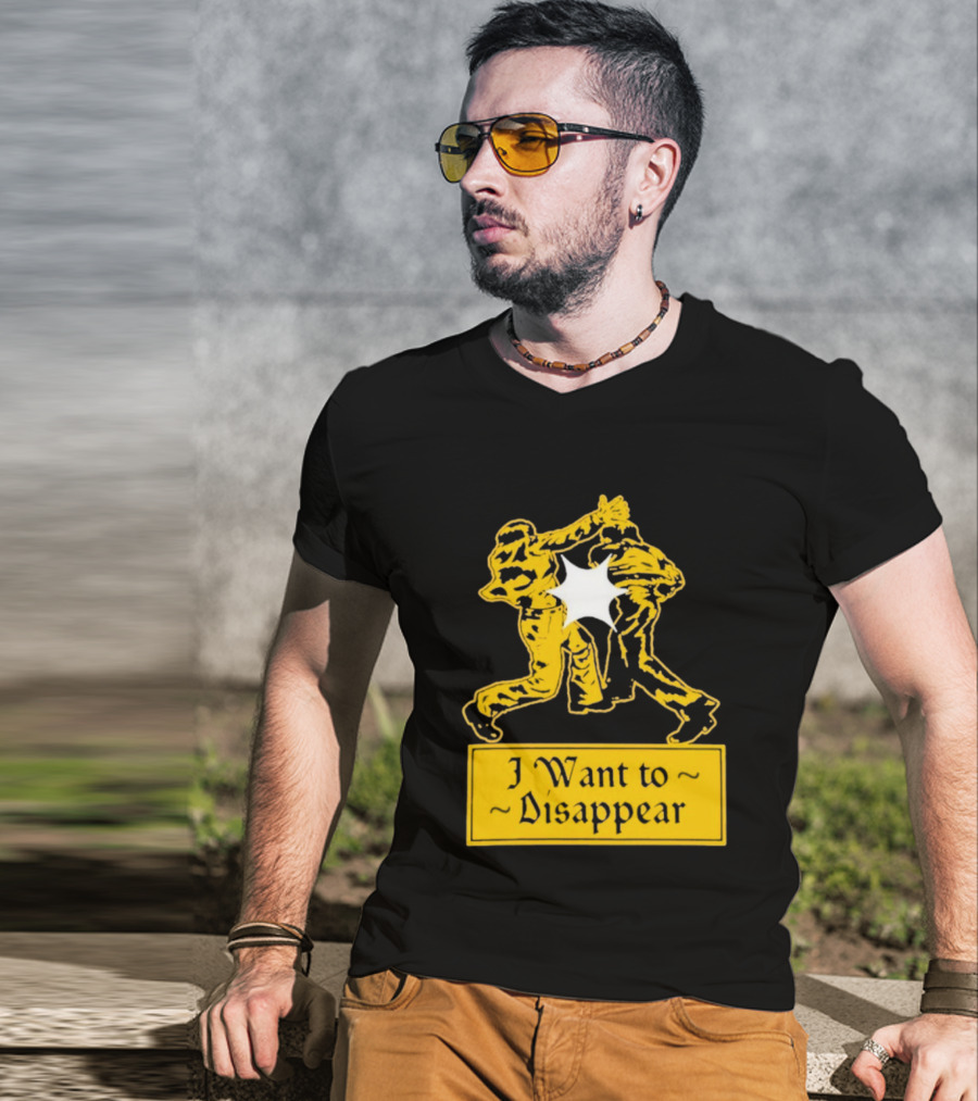 I Want To Disappear The Smiths Fighting Men Music Album T-Shirt