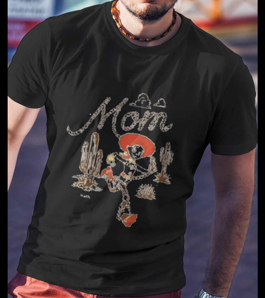 Mom Toy Story Jessie Western Cropped Cactus T-Shirt