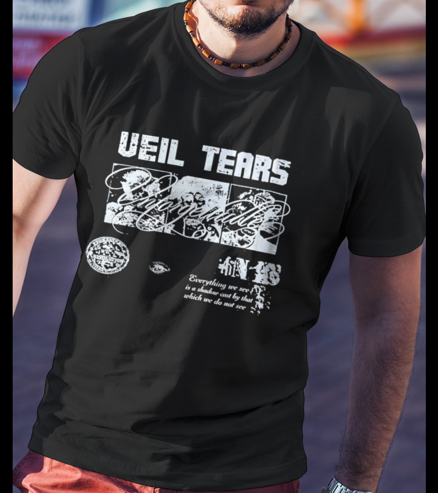 Veil Tears Unforgettable Everything We See Is A Shadow Cast By That Which We Do Not See T-Shirt