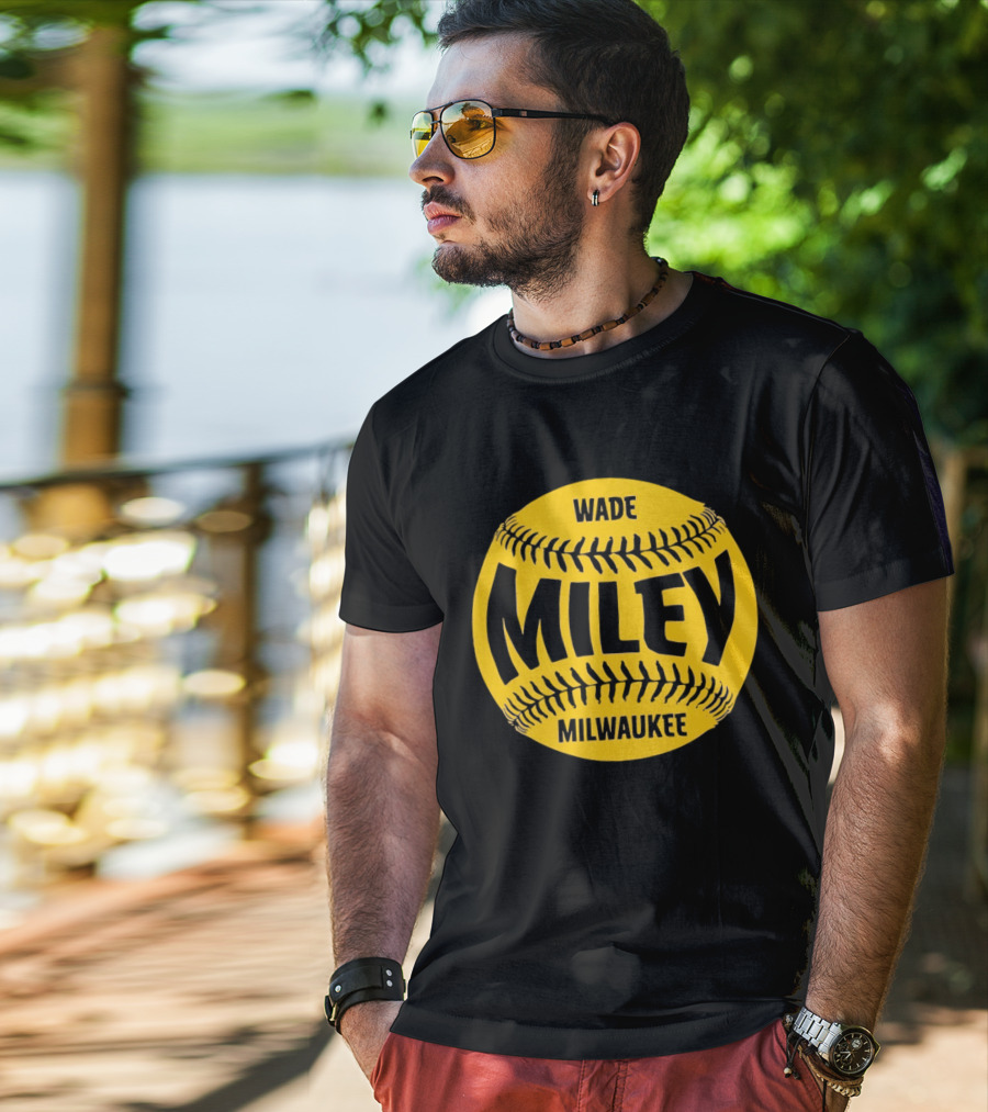 Wade Miley Milwaukee Baseball T-Shirt
