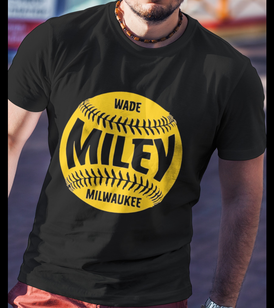 Wade Miley Milwaukee Baseball T-Shirt