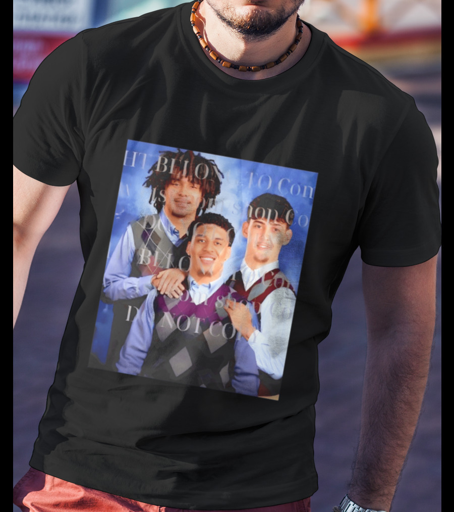 Yaxel Lendeborg Elliot Cadeau Aday Mara Step Brothers Basketball Photo T-Shirt